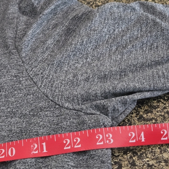 Balance Collection Marled Gray Long Sleeve Hoodie 2 Pockets Men's XL / TG - Picture 12 of 14